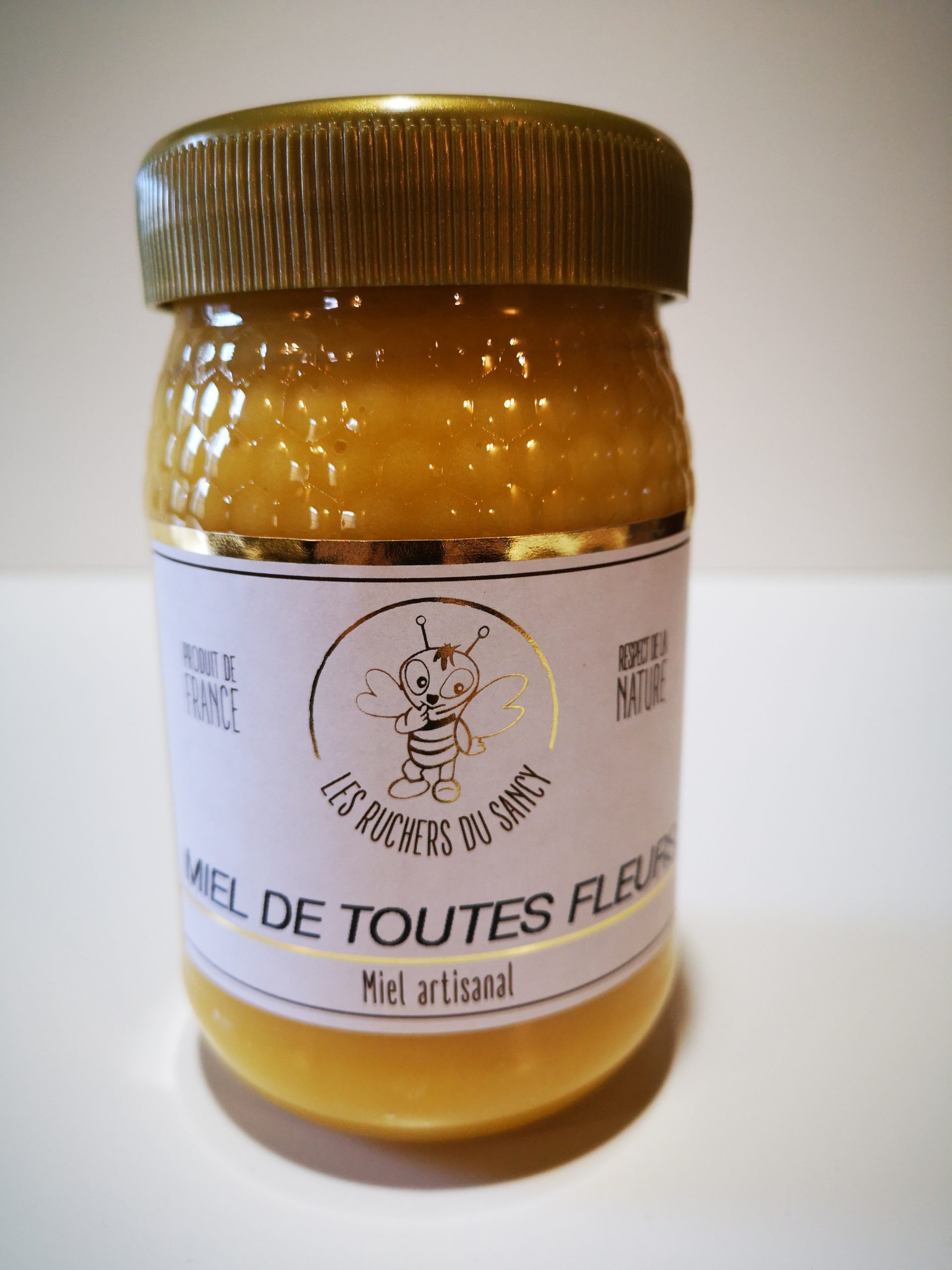 Vente de Miel de fleurs crémeux 1kg Artisanal
